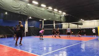 INDOOR VOLLEYBALL PRACTICE AT ACTION ZONE