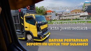 berapa gaji ngetrip dari magelang ke kendari dengan sistim gaji bukan sewa