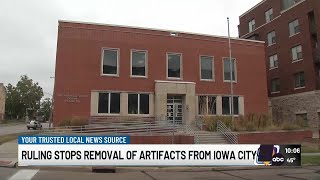 Judge blocks Historical Society from moving historic items in Iowa City