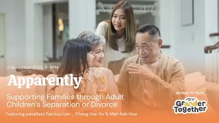 Apparently - Supporting families through adult children's separation or divorce