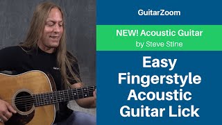 Easy Fingerstyle Acoustic Guitar Lick | Acoustic Guitar Workshop