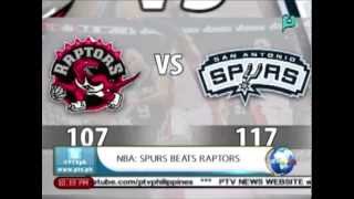 NewsLife: NBA: Spurs beats Raptors || Mar. 11, 2015