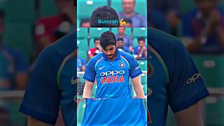 Jaspreet Bumrah on fire 🔥 #shorts #cricket