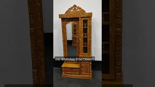 স্মার্ট ড্রেসিং টেবিল সেগুন কাঠের। latest design dressing table 2023. New model furniture