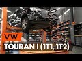 How to change rear springs / rear coil springs on VW TOURAN 1 (1T1, 1T2) [TUTORIAL AUTODOC]