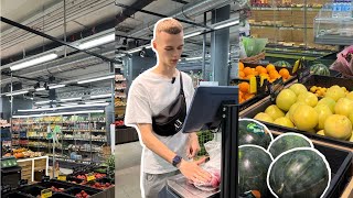 ЗАКУПКА ПРОДУКТОВ ИЗ ПЕРЕКРЕСТКА // семейный фудшопинг // продуктовая корзина на семью