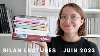 Bilan lectures - Juin 2023 📚