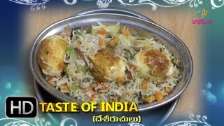 Taste of India  - Egg Pulav \u0026 Sherva  - 12th May 2016 - టేస్ట్ ఆప్ ఇండియా – Full Episode