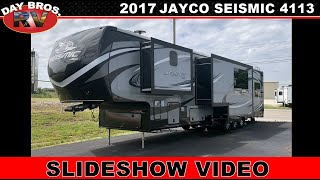 2017 Jayco Seismic 4113 Toy Hauler Slideshow Video