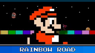 Rainbow Road 8 Bit Remix - Super Mario Kart