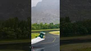 PIA Gilgit Airport🇵🇰 pakistan Airlines #aviationlovers #travel #shorts #emirates #boeing #airbus