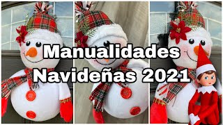 Manualidades NAVIDEÑAS 2021/Decoração De NATAL/Christmas DIY Decorations/Faça e Venda Artesanato