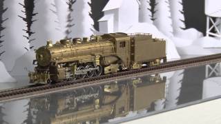 052157-HO Brass Model Train - VH Van Hobbies CPR CP Canadian Pacific 2-10-2 S-2a #5800 - Unpainted