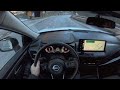 4k pov journey relaxing asmr nissan qashqai 2024 drive in the dolomites