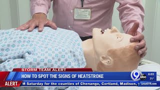 Upstate University Hospital demonstrates heatstroke dangers