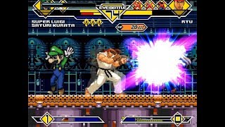 SK MUGEN - Super Luigi \u0026 Sayuri Kurata vs Sub-Zero, Great Wario, May \u0026 CvS Ryu