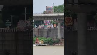 Kanakadurgamma Temple view from Prakasam Barrage #vijayawada #samsung #s22ultra