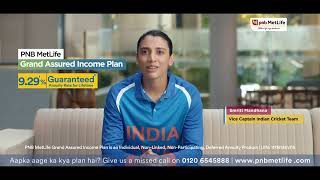 PNB MetLife Grand Assured Income Plan - Joyful Retirement with 9.29% Guaranteed Annuity