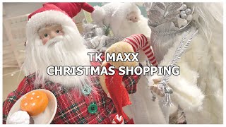 TK MAXX new in CHRISTMAS decorations, gift's \u0026 more