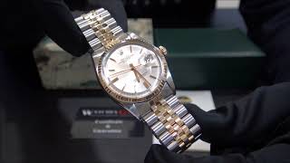 Rolex Datejust 1601 Steel \u0026 Gold from 1976 | WatchesGMT