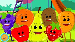 Ten Little Fruits, Number Songs + More Nursery Rhymes for Kids