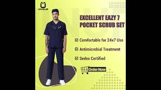 Uninur - Medical Scrub Apparel Brand | offers Antimicrobial Scrubs that is comfortable #scrubs