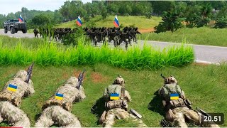 Ukrainian snipers creep along the grass to ambush a Russian counterattack