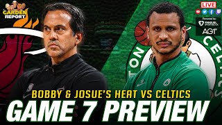 LIVE: Celtics vs Heat Game 7 PREVIEW | Garden Report