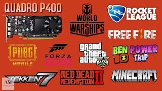 QUADRO P400 [ 2GB, GDDR5, 64BIT] GAMEPLAY2023, GTA5, PUBG, FREEFIRE, FORZA HORIZON 4, TEKKEN7....