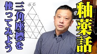 三角座標を使ってみよう【釉薬話】