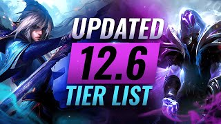 UPDATED TIER LIST: Best Champions in Patch 12.6 - League of Legends