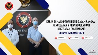 KERJA SAMA BNPT DAN USAID DALAM RANGKA PENCEGAHAN DAN PENANGGULANGAN KEKERASAN EKSTRIMISME