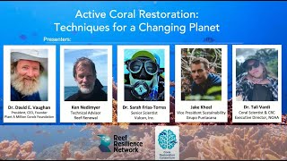 Active Coral Restoration: Techniques for a Changing Planet