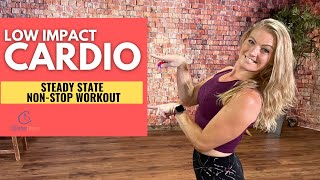 45 Min Low impact steady state cardio Workout | NO JUMPING |