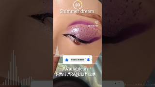 Wait for it 😱 Shimmer dream glitter eye makeup #shorts