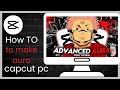 How to make aura in capcut pc