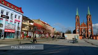 Kutno. Centrum miasta. City center. Canon XF605