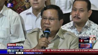 Prabowo Imbau Masyarakat Sudahi Gaduh Pilkada DKI