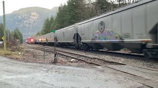 Chasing the CPKC holiday train part 2, 12/18/2023