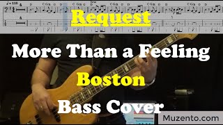More Than a Feeling - Boston - Bass Cover - Request