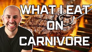 What I eat on the Carnivore Diet (with amazing results) - Ep 29