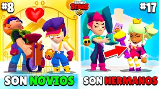 Todas LAS PAREJAS y RELACIONES de Brawl Stars 😱🔥