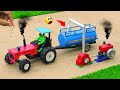 Diy tractor mini water tanker use for drink water for animals | science project |  @sanocreator