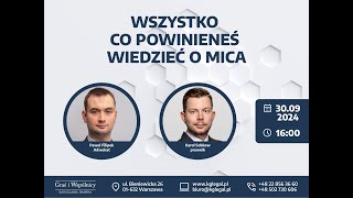 Webinar - Wszystko co powinieneś wiedzieć o MiCA