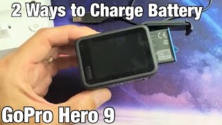 GoPro Hero 9: How to Charge Battery (2 Ways)