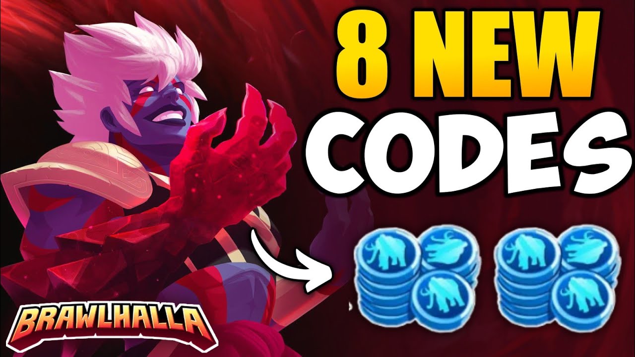 6 NEW BRAWLHALLA CODES AUGUST 2022 - BRAWLHALLA REDEEM CODES - CODIGOS ...