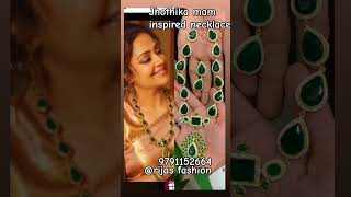 Jyothika inspired necklace/#shortvideo #jewellery#jothika mam