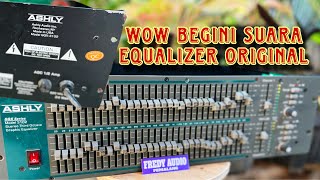 REVIEW EQUALIZER ASHLY GQX 3102 ORIGINAL USA