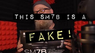 I Bought a Fake Shure Sm7b!