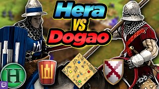 Lithuanians vs Burgundians | 1v1 Arabia | vs Dogao | AoE2